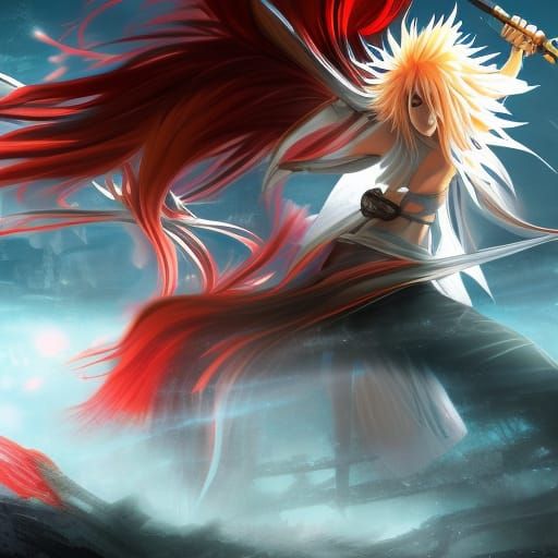 Bleach Anime Inspired Fantasy Concept Art