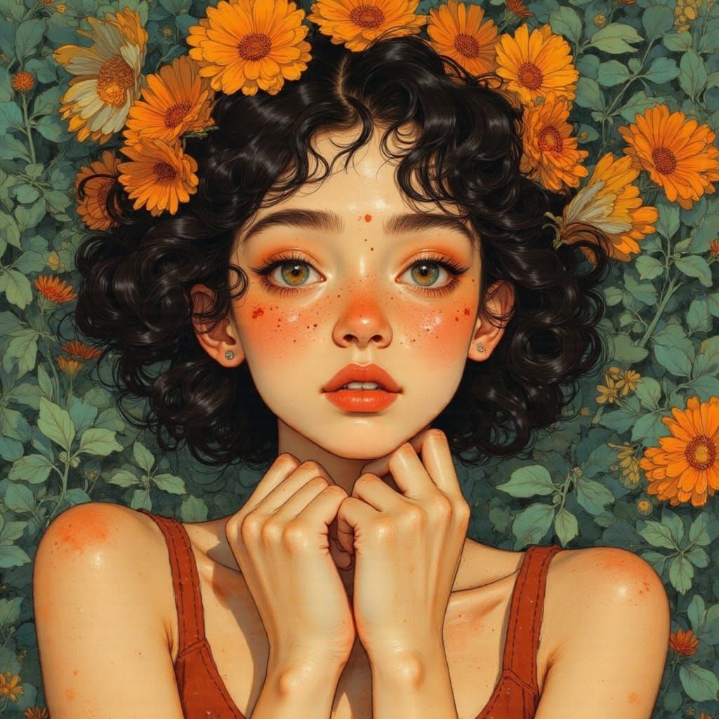 Crown of Marigolds