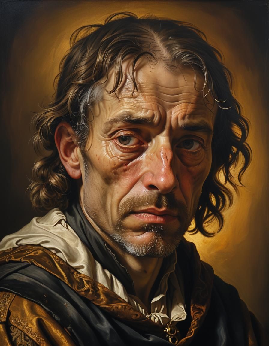 A portrait of Alaric von Falkenstein