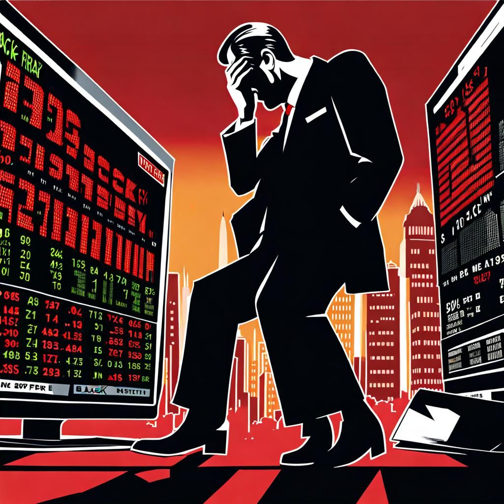 Black Friday Stock Market Crash Visualized