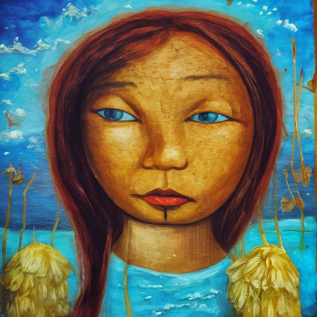 something delicate and strange about the look she gave me