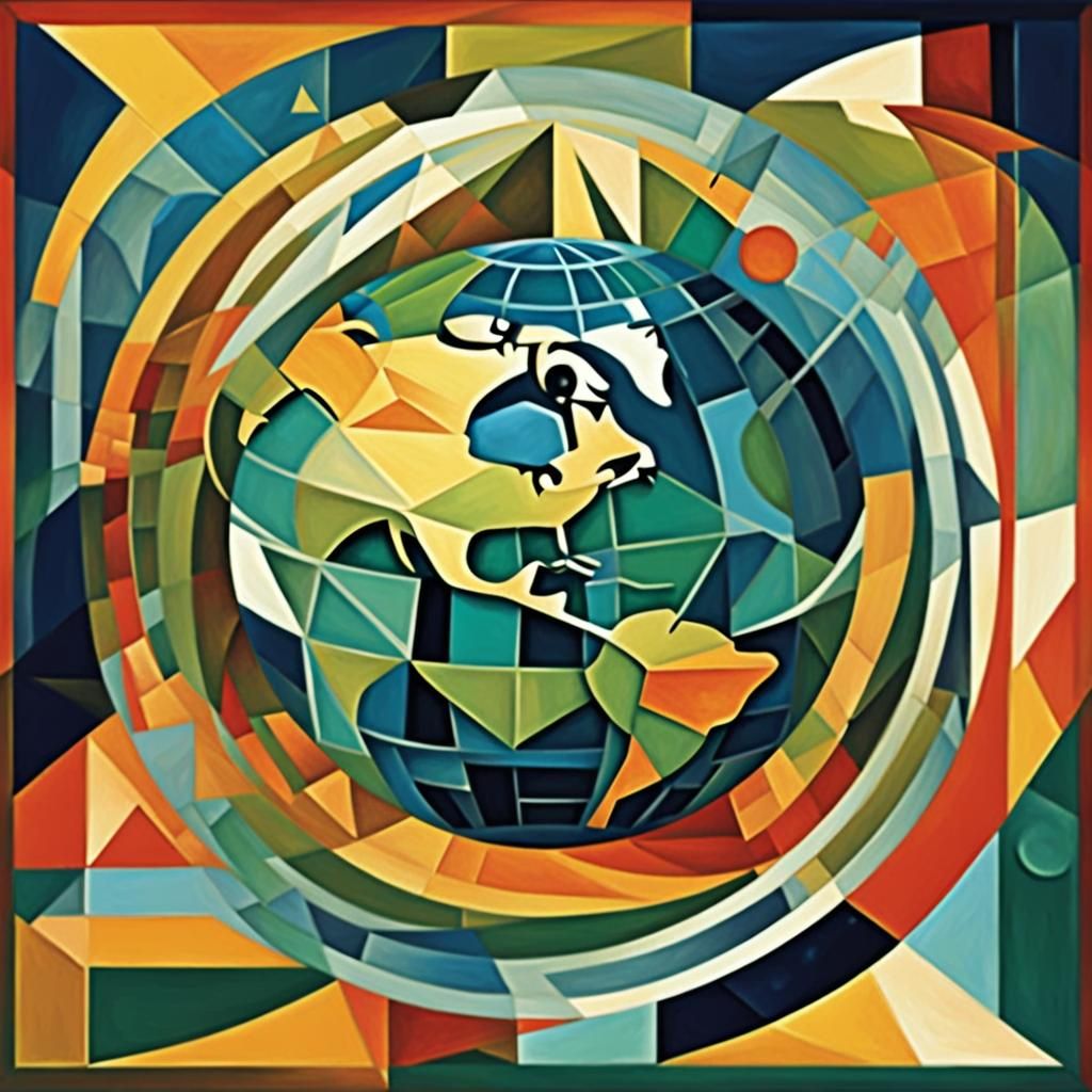 natural elegance of Mother Earth goddess : double exposure o...