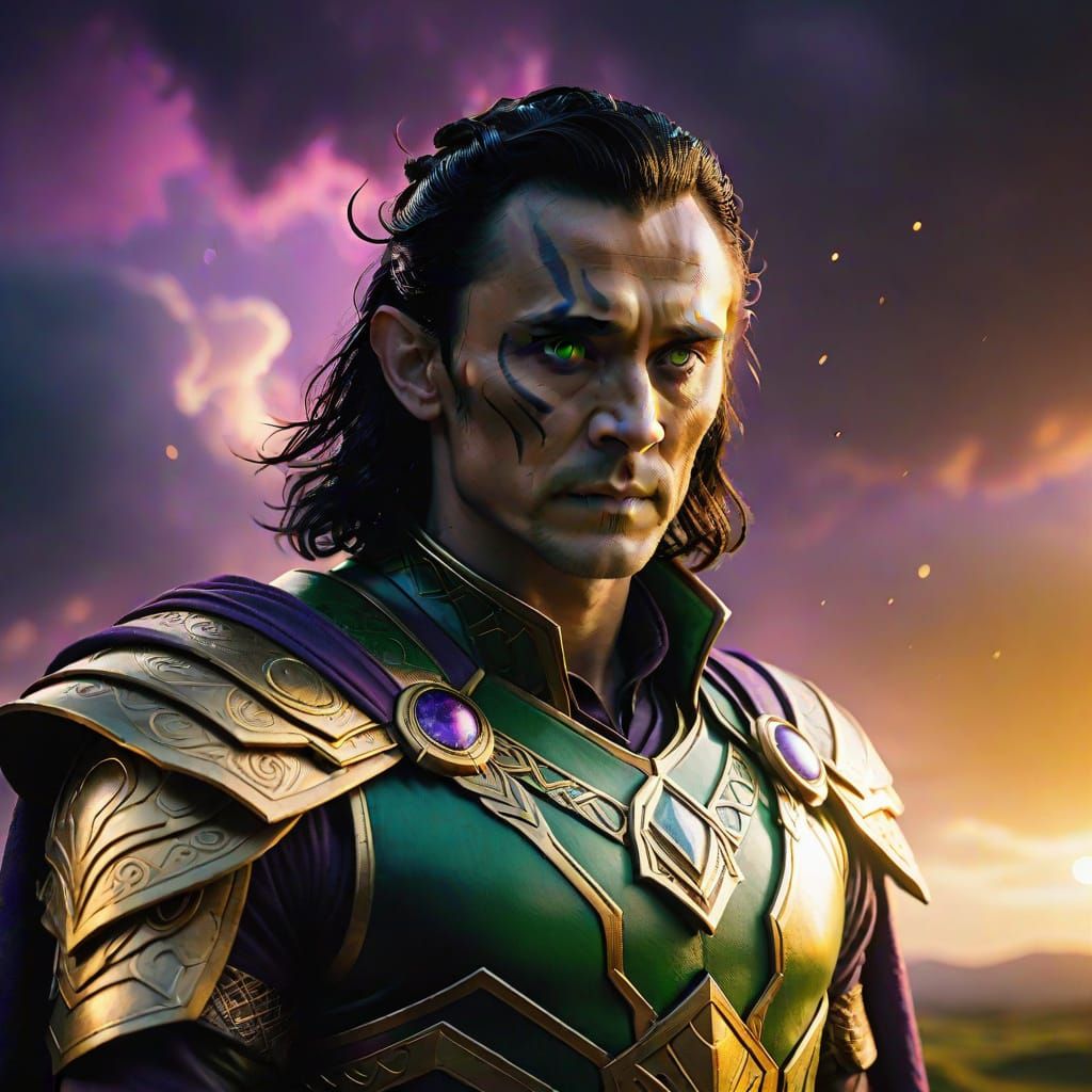 Loki Prime in Majestic, Vibrant Glory