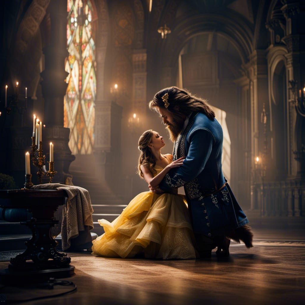 Beauty & the Beast...literally...like, ai wouldn't give me a...