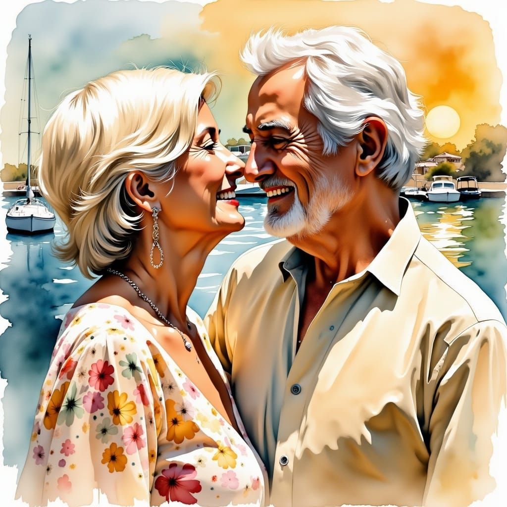 Timeless Love in the Golden Hour