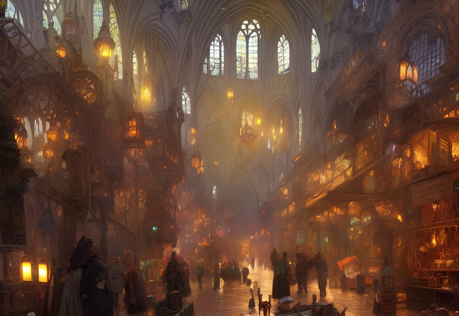 Cathedral Market: A Fantasycore Masterpiece