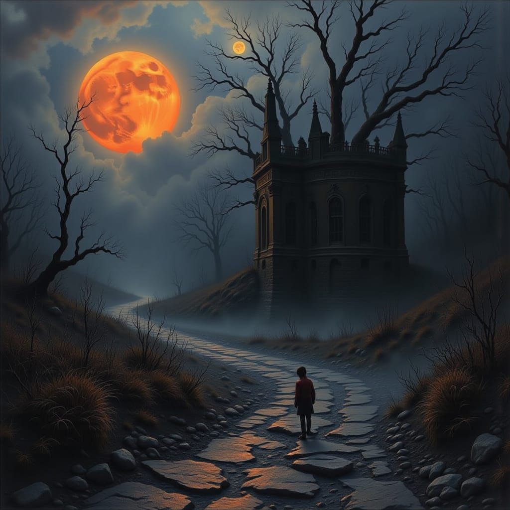 Twilight of the Dreamweaver Moody Atmospheric Scene