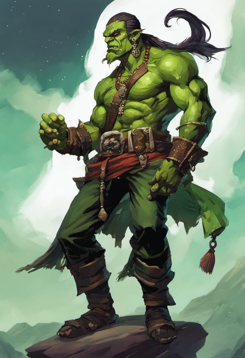 Githyanki Astral Pirate Character Concept Art