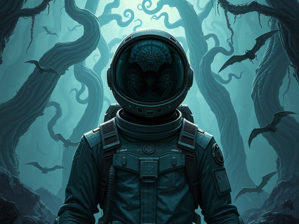 Explorer at the Threshold of an Alien Forest