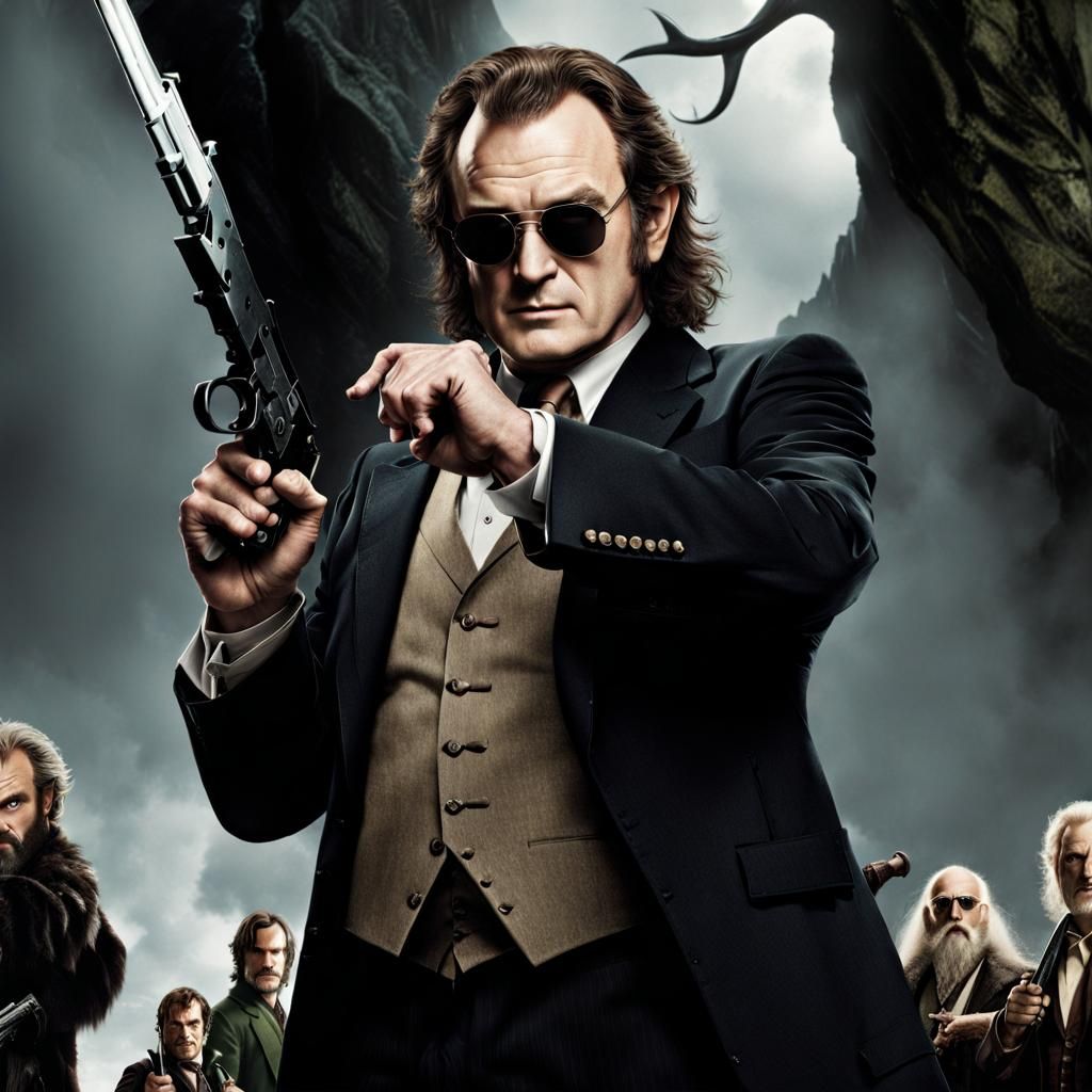 Hobbits with Guns in a Crime Film Aesthetic