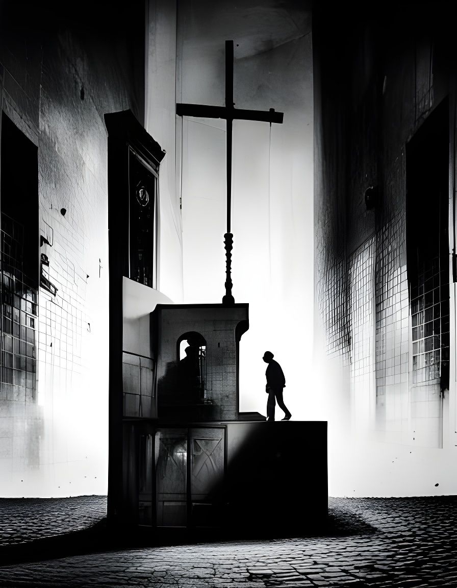 Nightmarish Surreal Art: A Song for the Departed