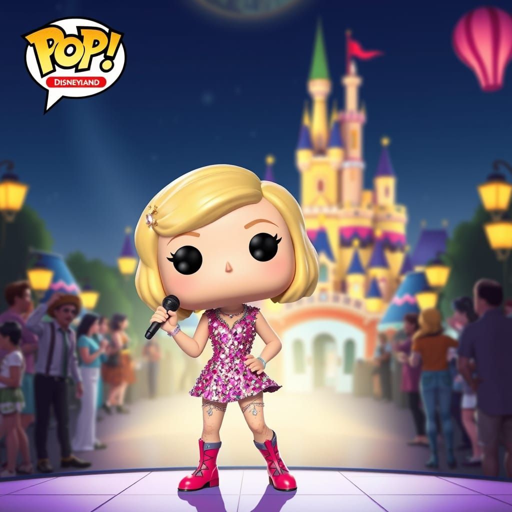 Funko Pop Figure Disney Polly Genova with Blonde Short Hair ...
