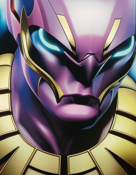 Portrait of an Alien Bounty Hunter