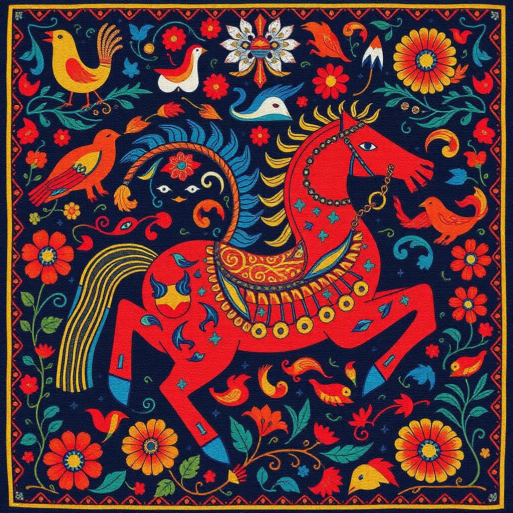 Decorative patterns of the Mongolians