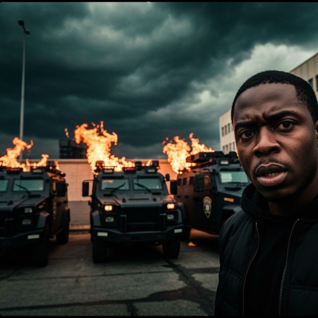 Defiant Stare: Urban Unrest and Systemic Betrayal