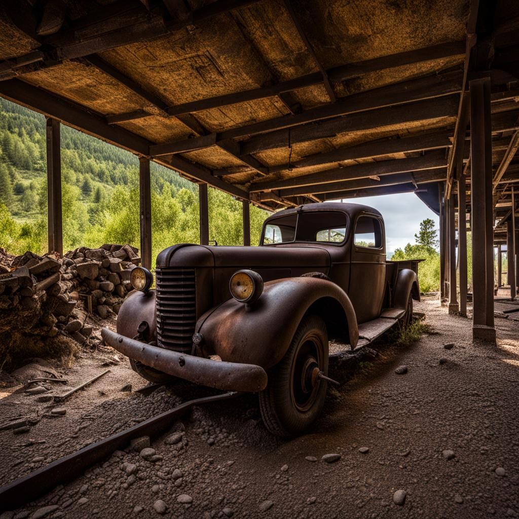 Abandoned Mining Sites: An AI Interpretation