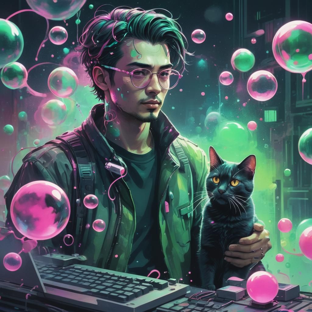 Bubbles In The Cyberscape
