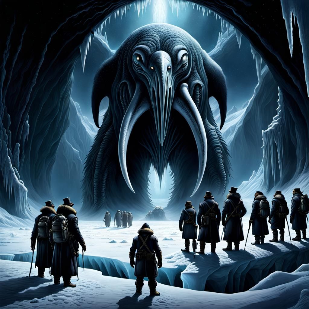 Frozen Horror: Antarctic Explorers and Lovecraftian Monstros...