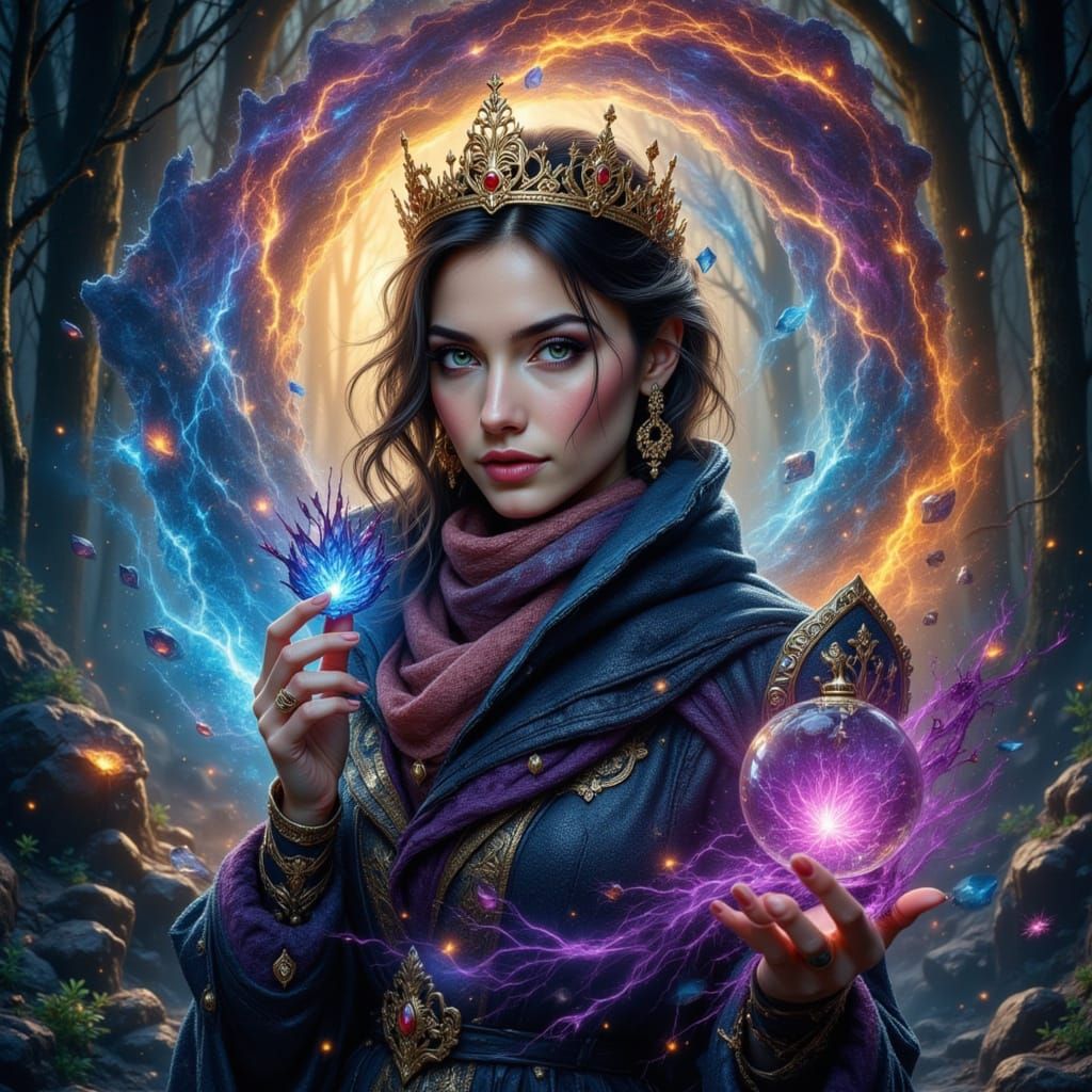 **Crypto Queen’s Hash Rate Hustle**