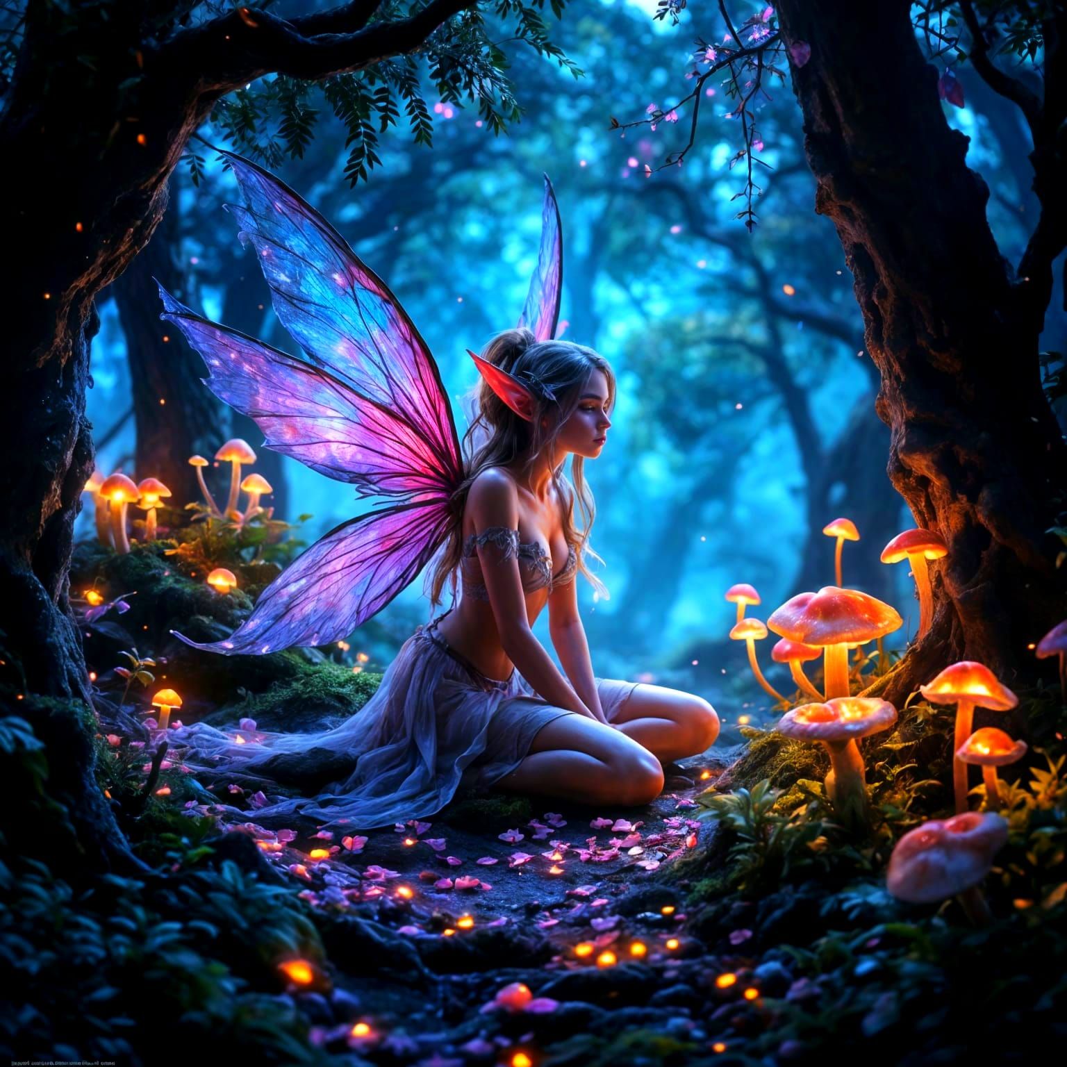 The Forest Fairy - Elda Radiantgleam