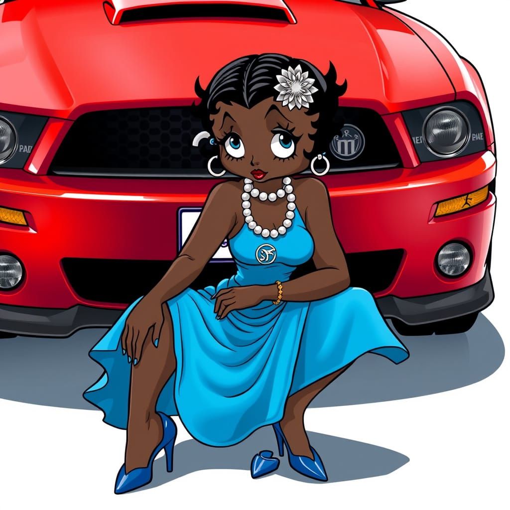 Betty Boop and Mustang, Blending Sickles, Jones, Miyazaki St...