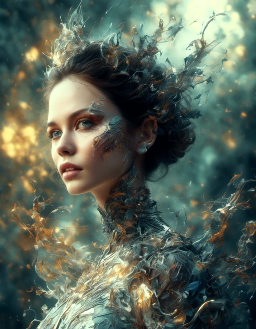 Esoteric Fantasy Art with Dragons and Angels