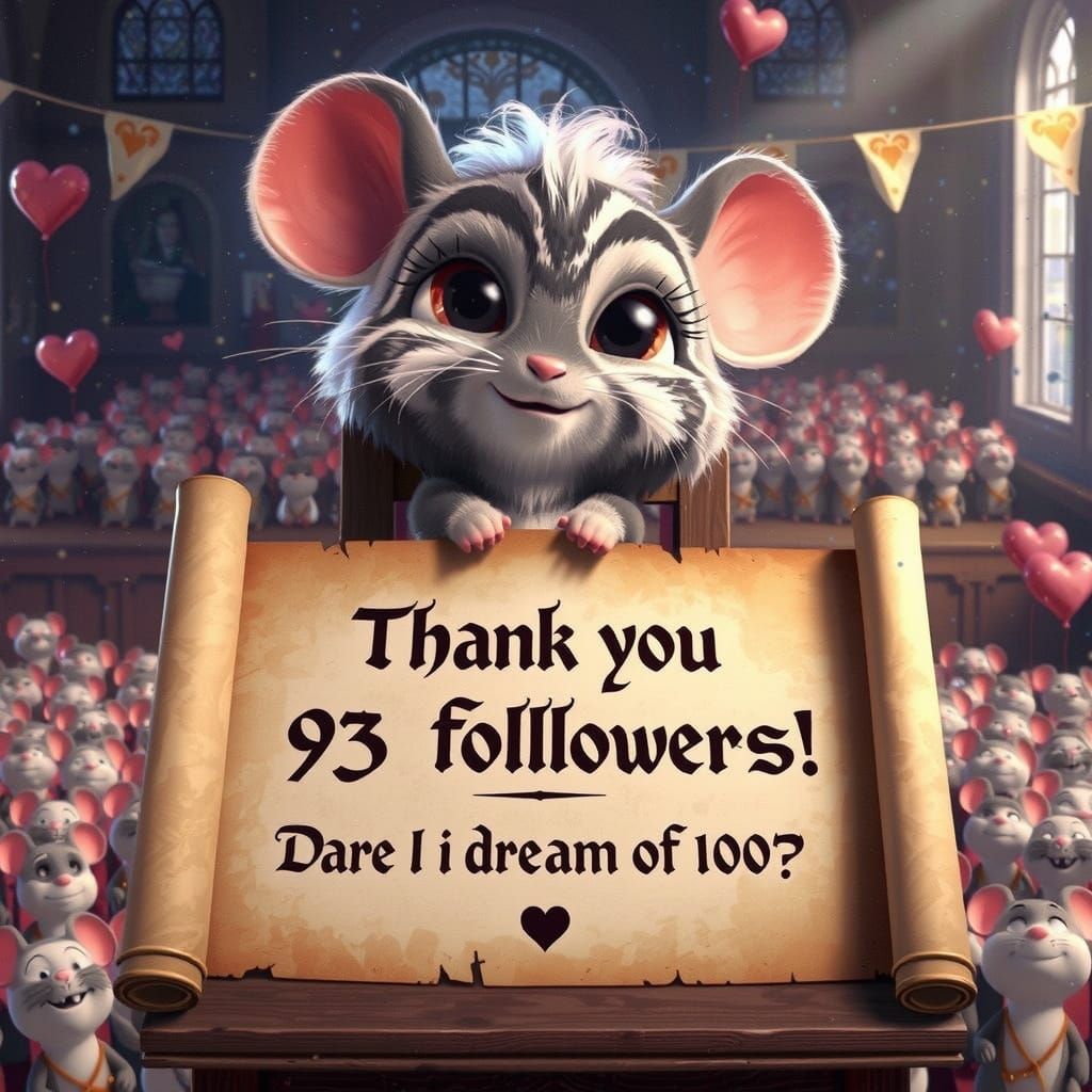 Medieval Scroll Banner in Whimsical Celebration