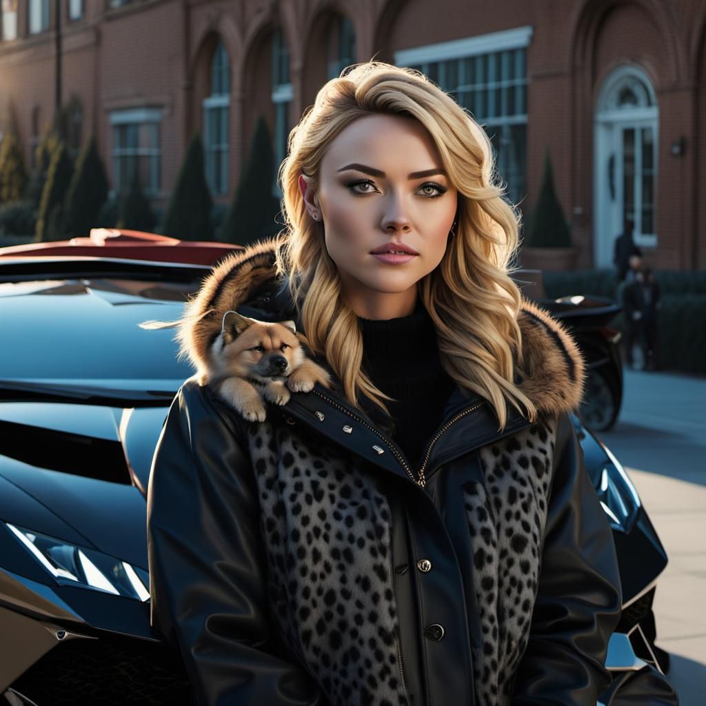 Peyton List as a Hyperrealistic Mean Girl