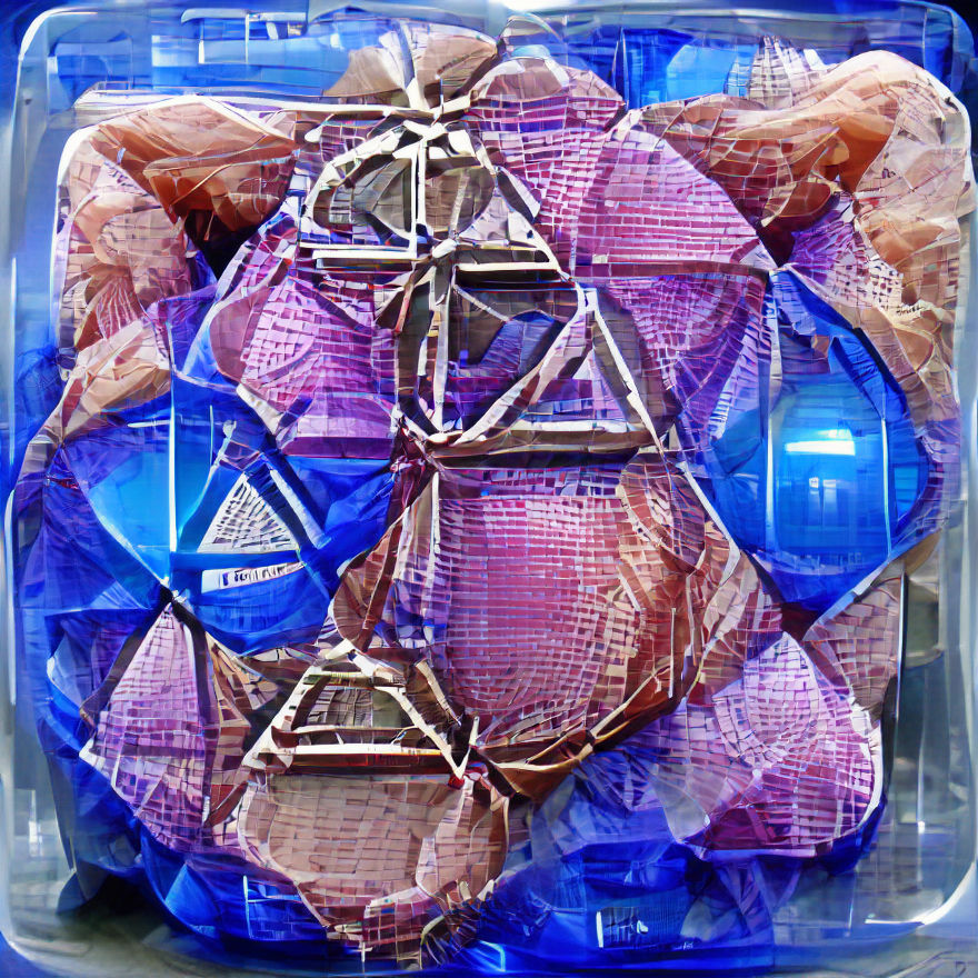 Metatron Cube with Chakra Crystals