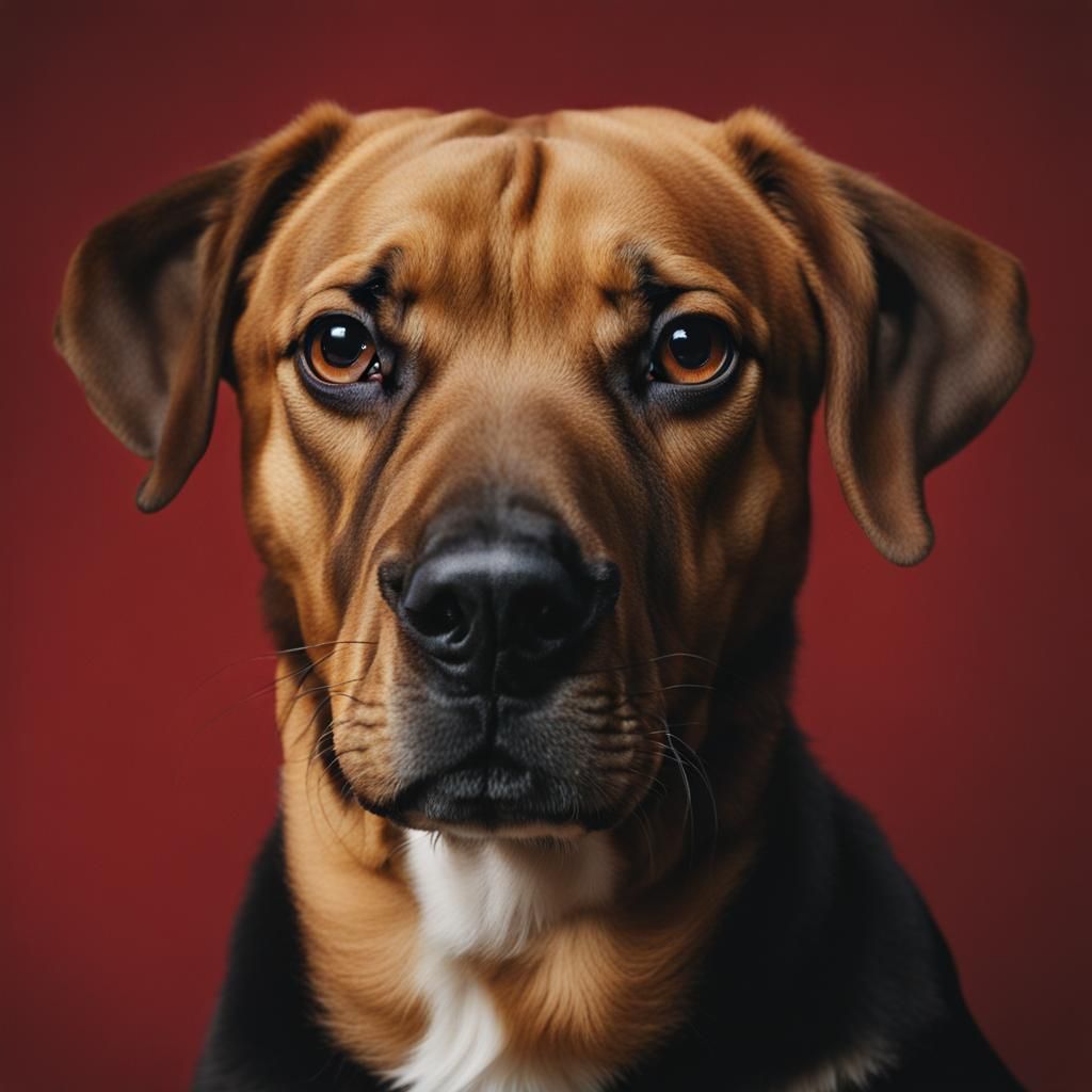 Realistic Image of a Dog