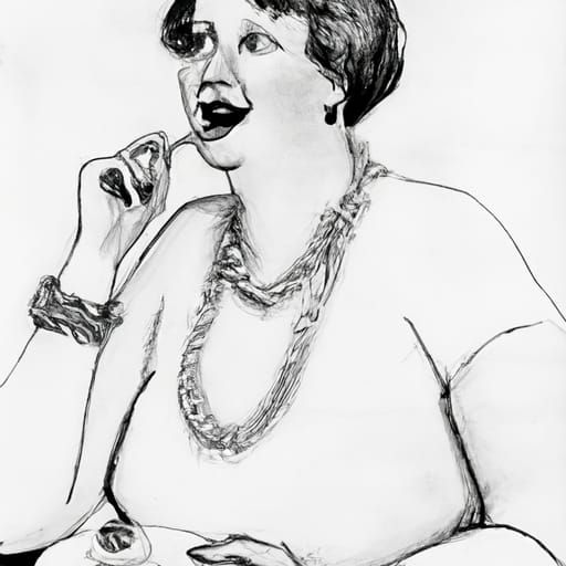 P.G. Wodehouse. Illustration 1920s.