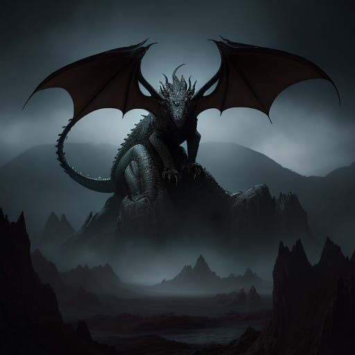 Ancient Dragon Emerges from Mysterious Peaks