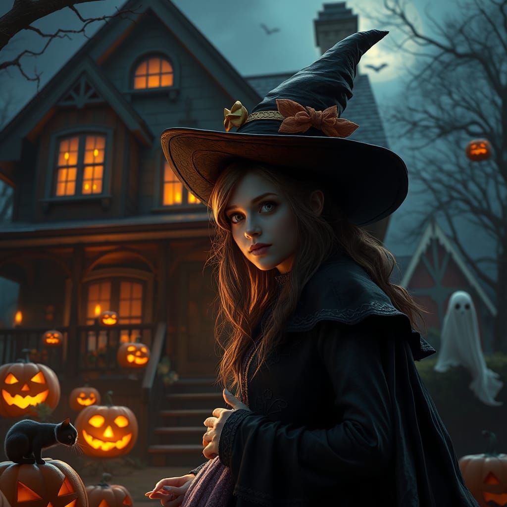 Anna Kendrick as Cozy Witch in Haunted House