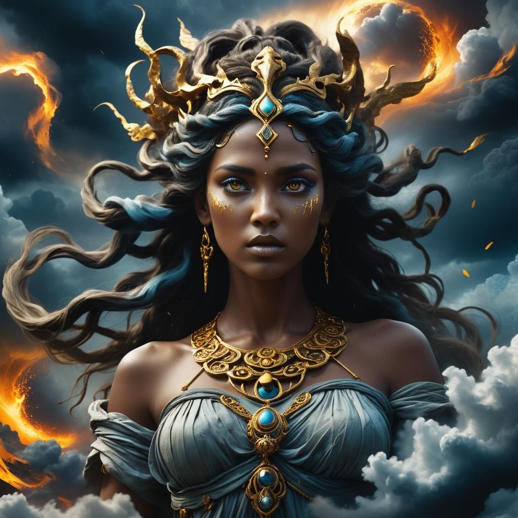 Eris, Goddess of Discord, in Chaotic Confrontation