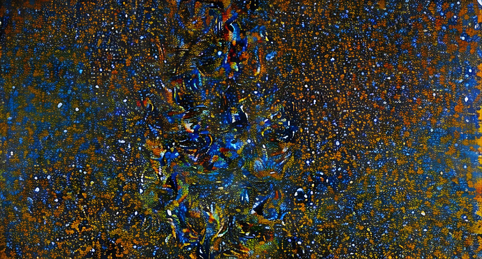 Emotional Impressionism: Joy and Sadness in Paint Splatters