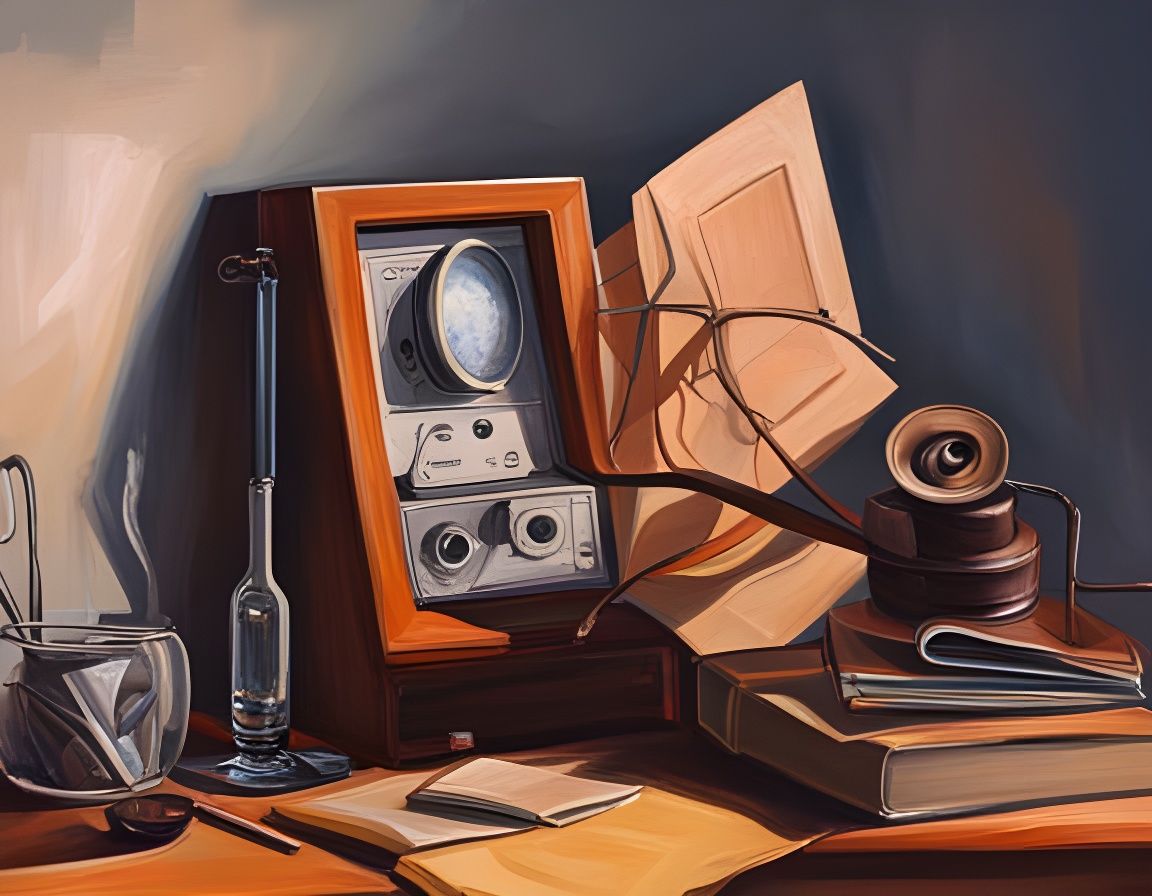 Hyperrealistic Machine Reads Residual Energy as Oil Painting