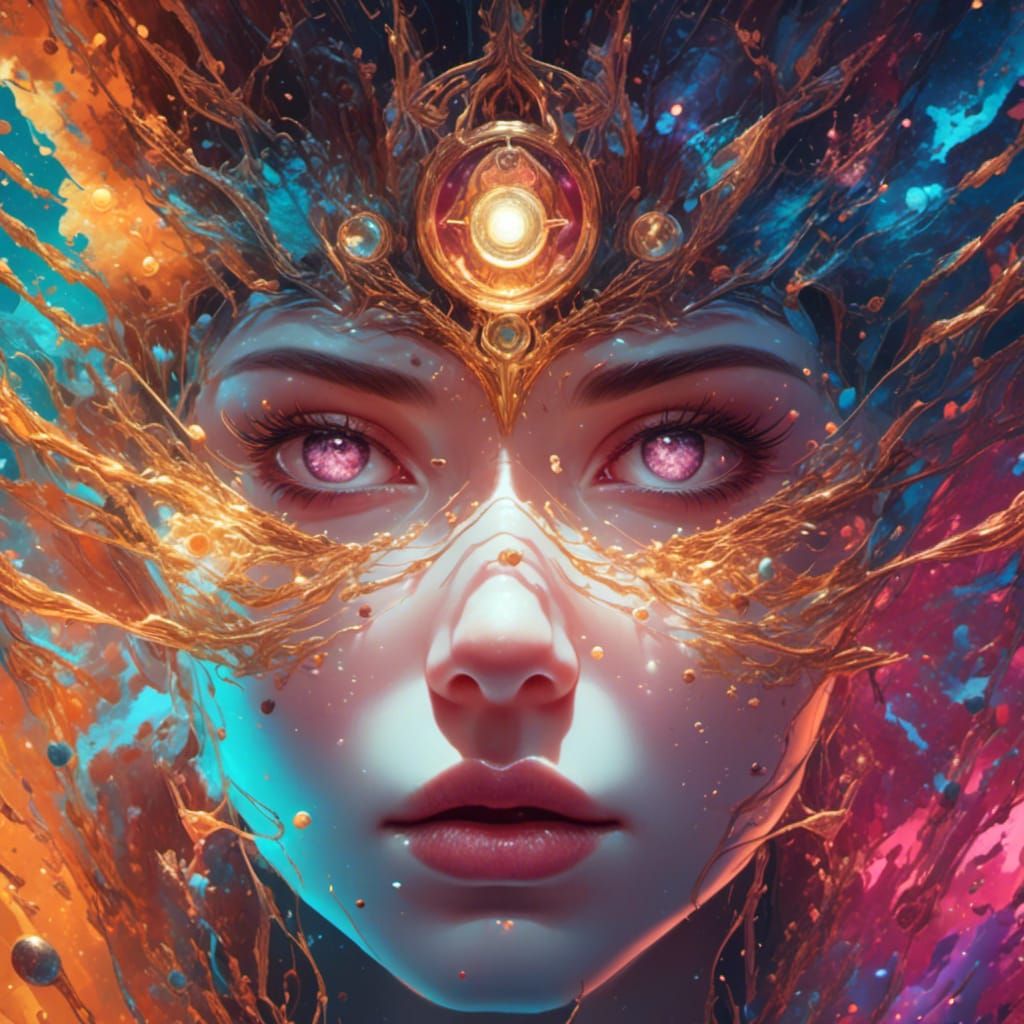 Detailed Illustration of Universal Consciousness