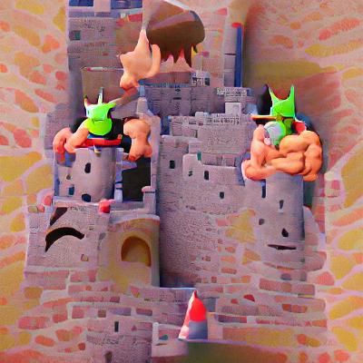 Abstract Image of Motivation in Another Castle