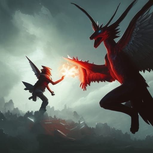 Angels and Pokemon Clash in Apocalyptic Dark Fantasy