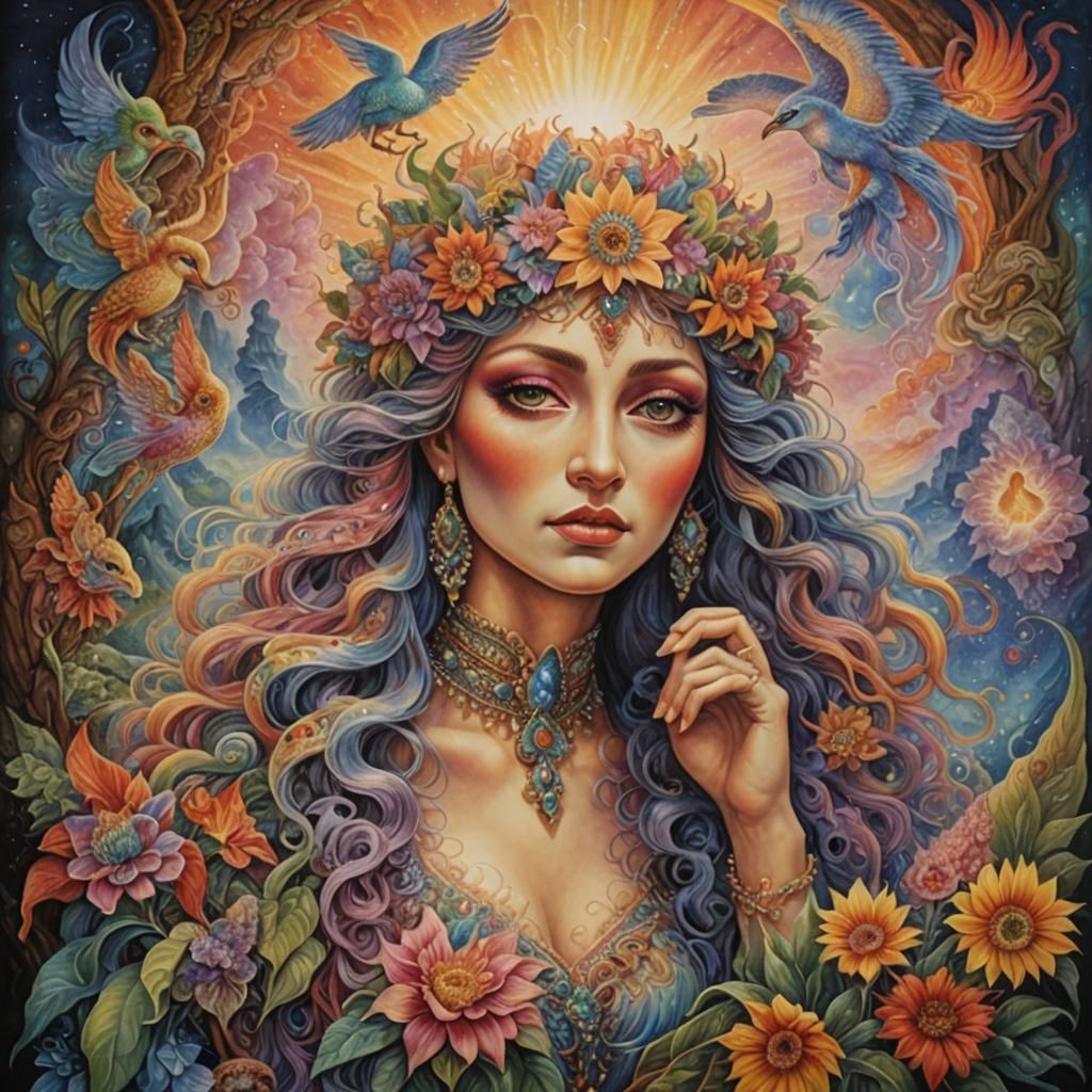 Surrealist Artwork in Style of Feminist Artists