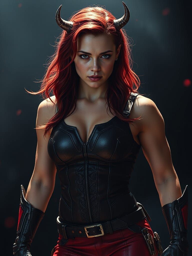 Jayden Bartels as Satana Hellstrom, The Devil's Daughter