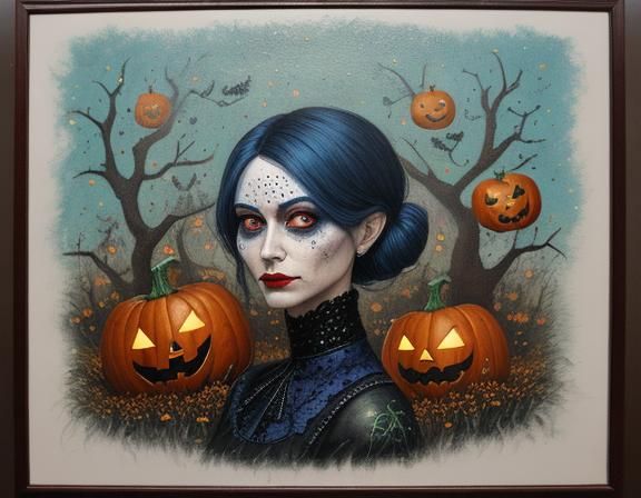 Charming Halloween World of Zombie Gourds