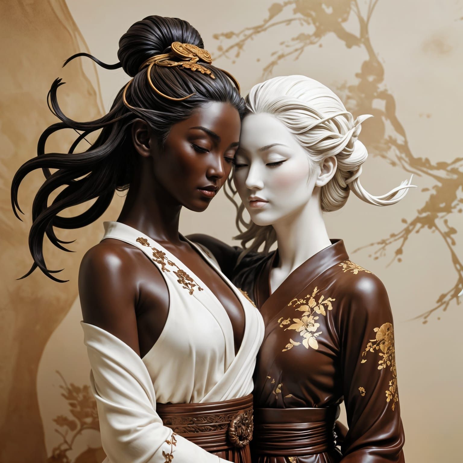 World Chocolate Day Yin and Yang