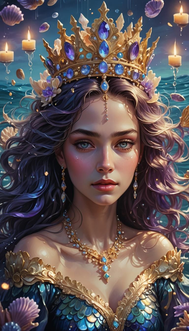 Queen of Cups Tarot Card