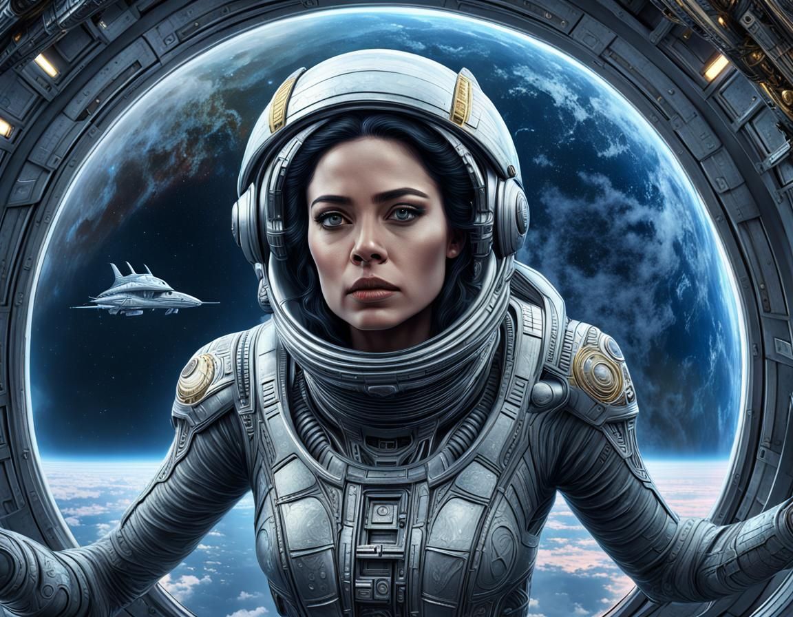 On a spaceship