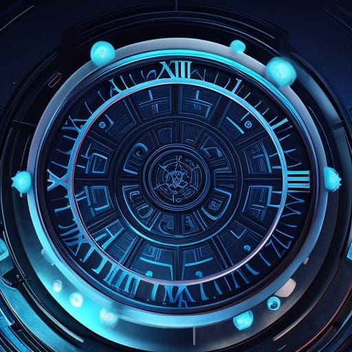 Whirring Noctilucent Labyrinth in Mechanical Beauty