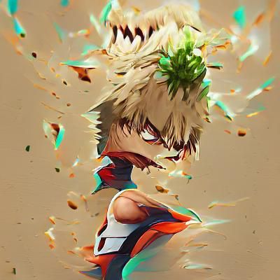 Dynamic Portrait of Bakugo