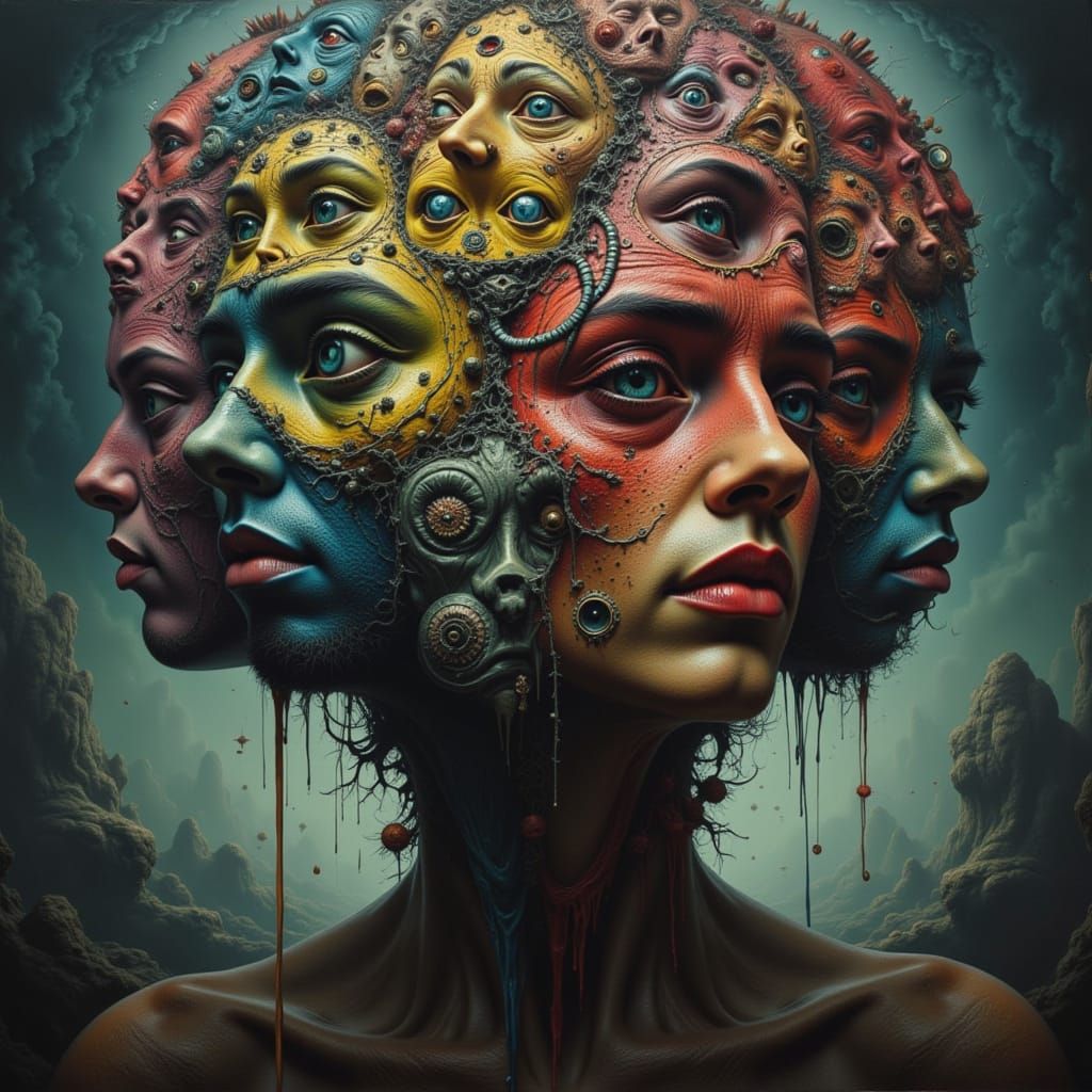 Mindscape of Emotions: Faces Expressing Thoughts in Digital ...