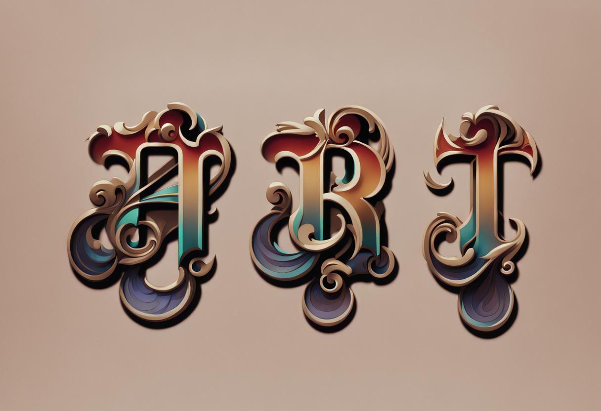 Art Nouveau Architecture in Anime Style