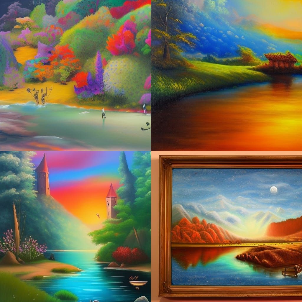 Detailed Matte Oil Painting in 8K Resolution